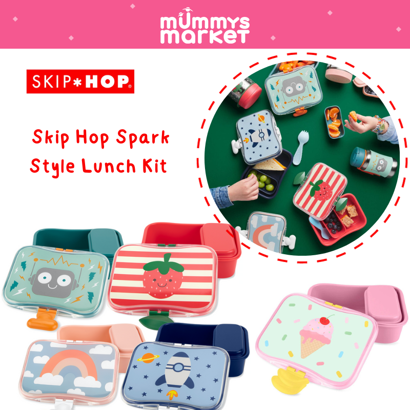 Skip Hop Spark Style Lunch Kit - Rainbow